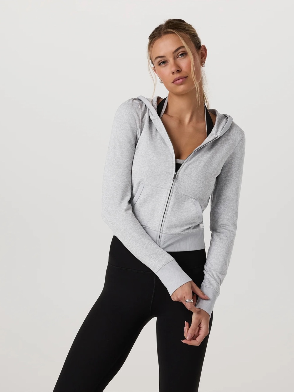 Vuori mini halo zip hoodie